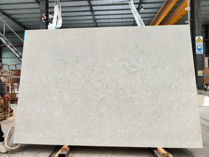 slabs artificial marble grey color