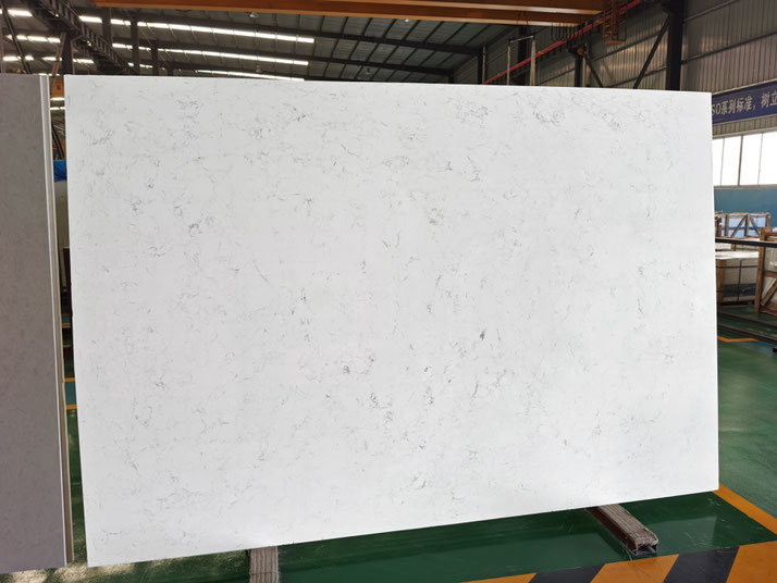 slabs artificial marble grey color