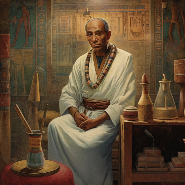 Ancient Egyptian doctor