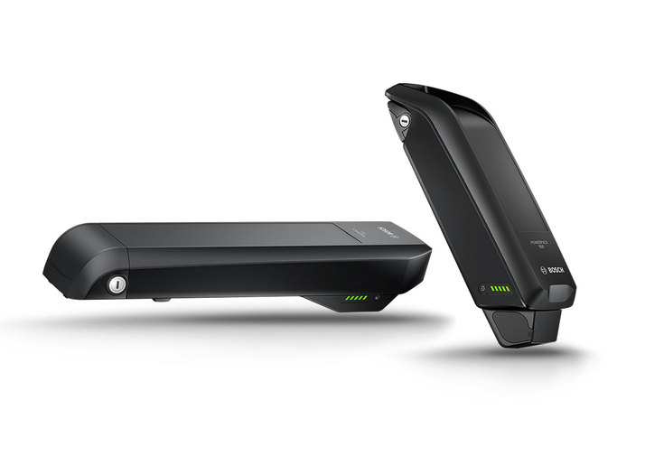 Der integrierte Akku Bosch Power Tube im Vergleich mit dem Bosch Power Pack