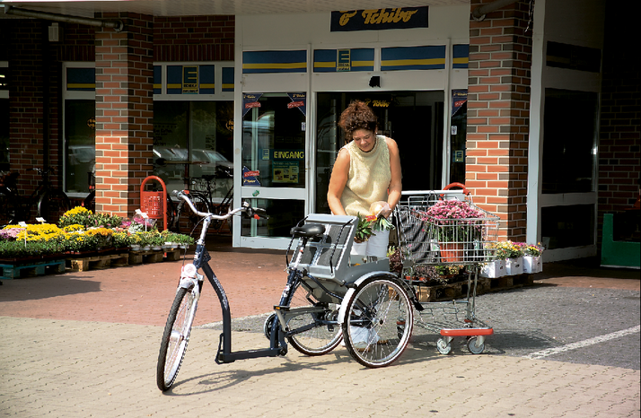 Shoppingdreirad für Erwachsene