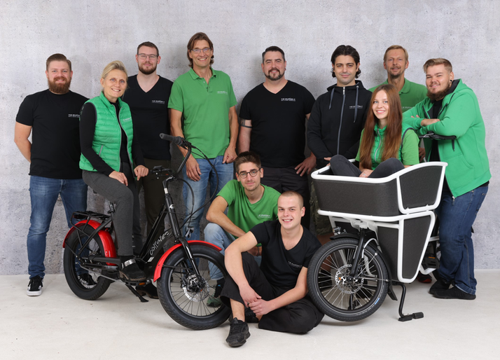 Das Team des Dreirad-Zentrums in Bonn