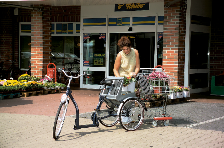 Shoppingdreirad für Erwachsene