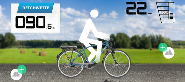 e-Bike Akku: Reichweite planen mit dem Reichweiten-Assistent von Bosch