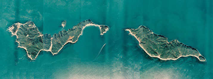 Tomogashima island consiting 4 islands Source: Wikipedia