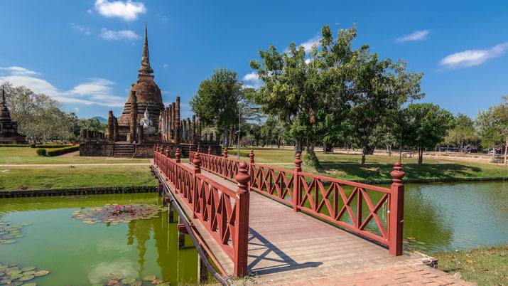 Wat Sa Si im Sukhothai Historical Park
