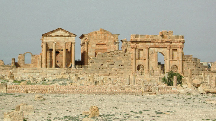 Roman ruins of Tunisia