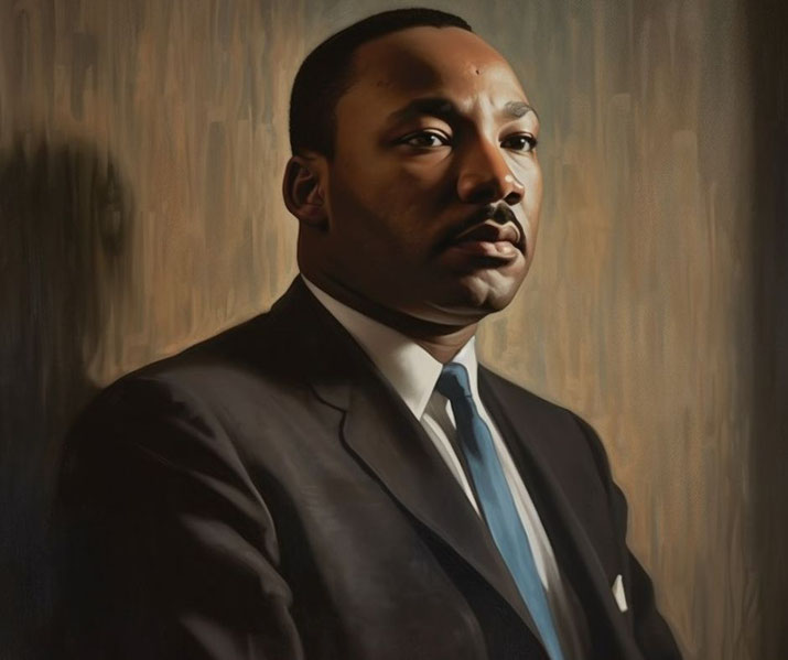 martin luther king jr assassination essay Painting of Martin Luther King
