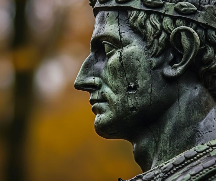 Julius Caesar's statue