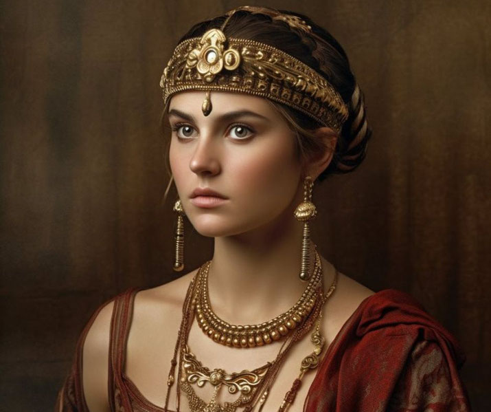 Wealthy Roman woman