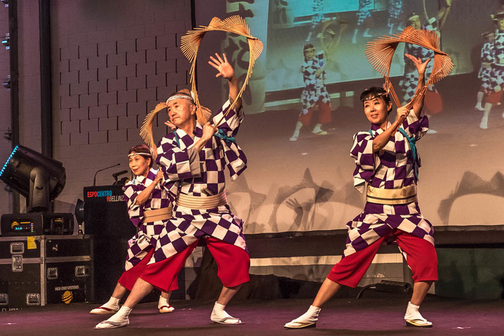 Everywhere at home: Master Enya Tsukugawa and his troop often perform abroad.