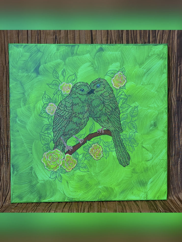 Bildgröße 40 x 40 cm