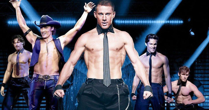 Channic Tatum und seine Co-Stars im Film "Magic Mike"