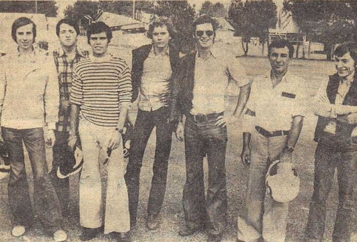Quelques pilotes de l'édition 1976