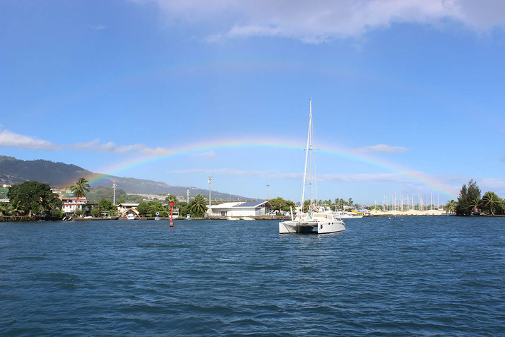 Ankerplatz Yacht Club Tahiti