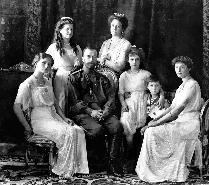 Tsar Nicholas II and his children