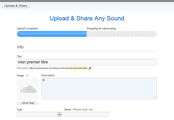 Utiliser Soundcloud avec Jimdo