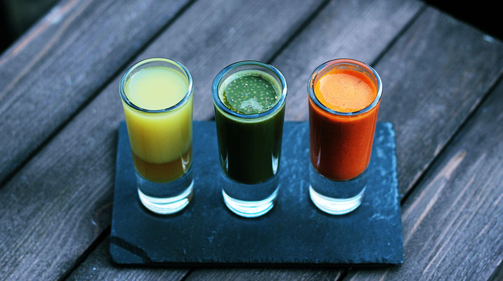 Ingwer Spinat Smoothie