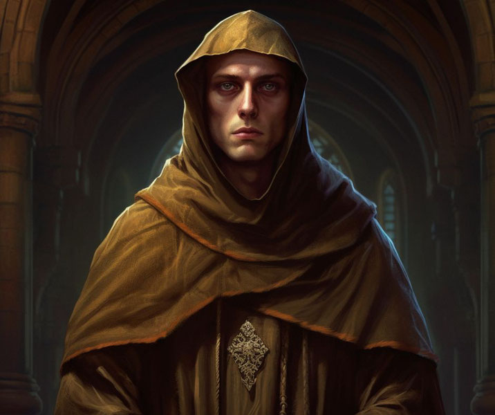 Medieval monk