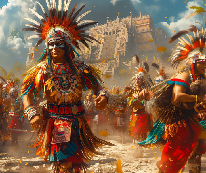 Aztec religious festival