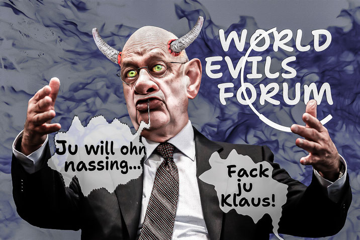 Klaus Schwab, WEF, Davos, Politik, Satire, Satiricon