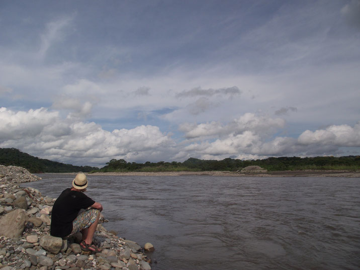 Villa Tunari, river, Bolivia