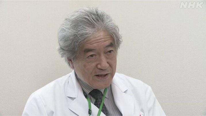 脳卒中診療の第一人者の「内山真一郎医師」 ©NHKニュース https://www3.nhk.or.jp/news/html/20250604/k10014825051000.html