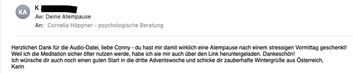 Atempause - dein Reset für Zwischendurch