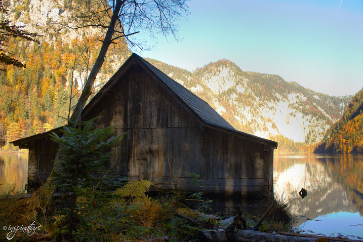 Hütte am Toplitzsee