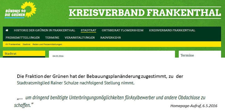 Grüne Wiese Frankenthal ziegelhofgebiet bürgerinitiative