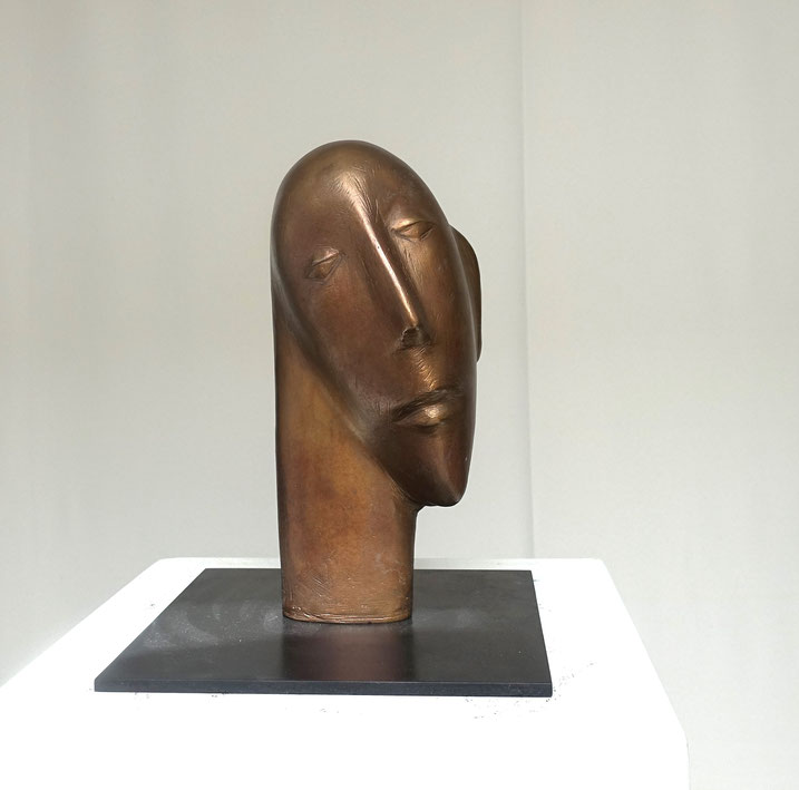 Heidrun Feistner: Zum Leben erwecken / Für Paul Eluard / Bronzefassung Ex. 2/5 / 2025 / Foto HF