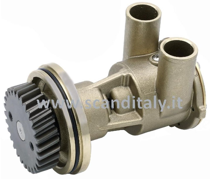 Pompa acqua mare JMP CT3054 per Caterpillar 3054, 3056 – compatibile con codici CAT, Jabsco e Perkins