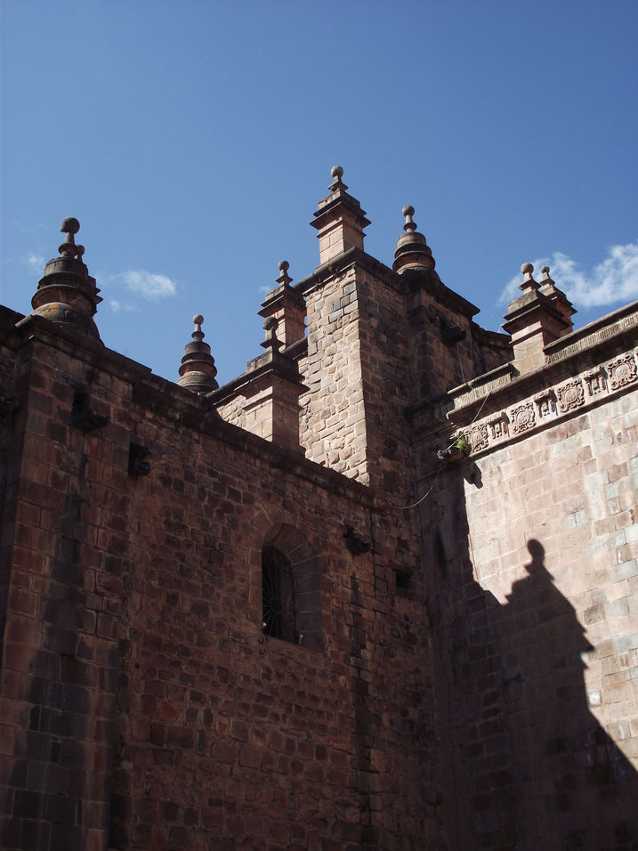architecture Cusco Peru Plaza de Armas stonework
