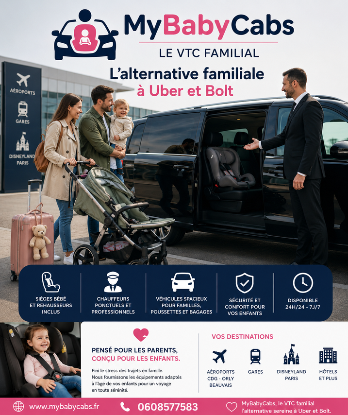 Uber siège bébé