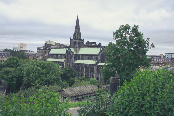 Glasgow Scotland UK ofpenguinsandelephants of penguins and elephants Cathedral Necropolis