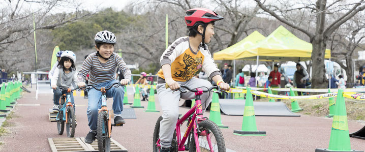 サイクルモード大阪親子で楽しむ