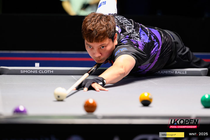 敗者最終の相手。ズオンクォックホアン選手　© 2025 wnt. / matchroom pool