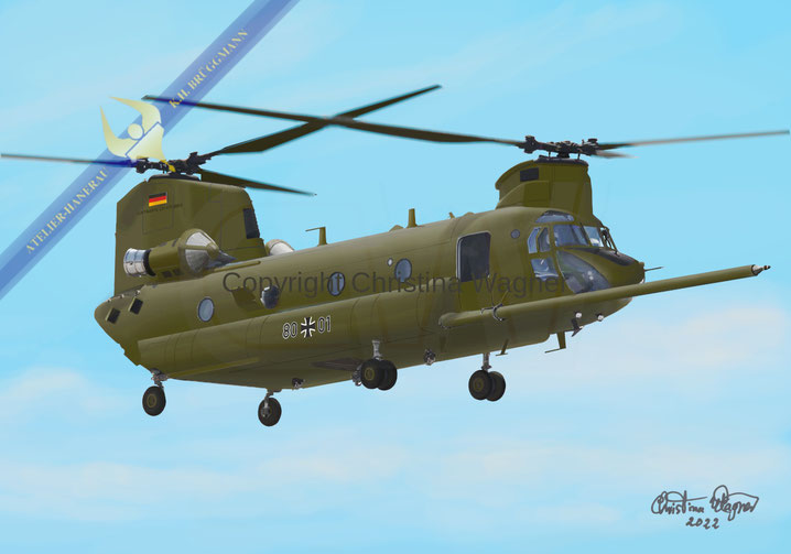 Boing CH-47F Chinook der Bundeswehr
