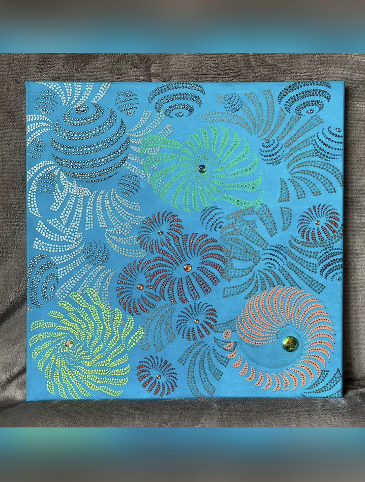 Bildgröße 40 x 40 cm