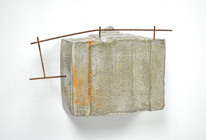 Box No. 2, Concrete & remesh, 9"x 14"x 4", 2016, Sold