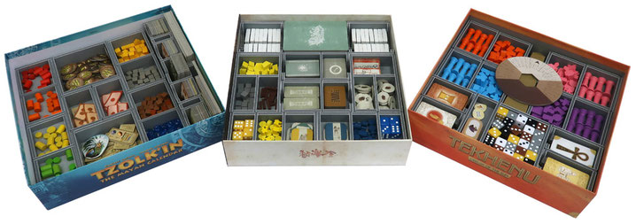 folded space insert organizer tzolk'in teotihuacan tekhenu