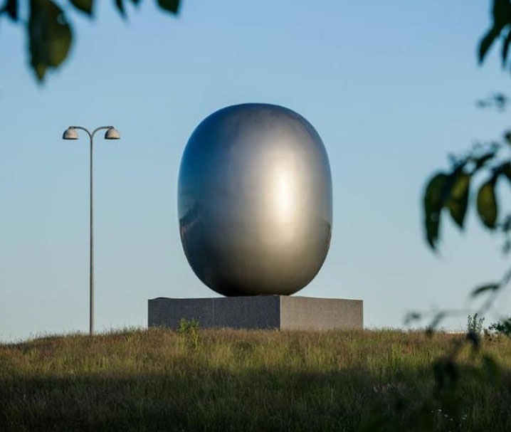 größtes Super-Ei der Welt in Skjern (Dänemark)