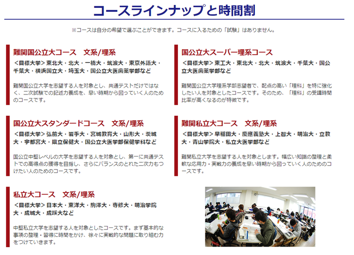 青森英智予備校 前期開講4 15 コースラインナップ 時間割 青森県高校受験情報サイト