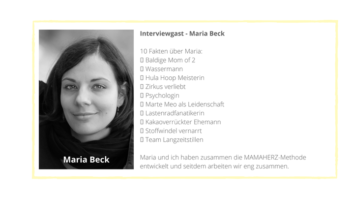 Maria, Psychologin und Marte Meo Fachberaterin