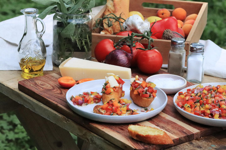 fruchtige Salsa mit Marillen