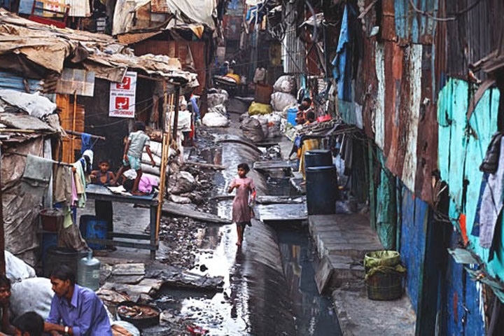 Fattigdom i Indien (Mumbai)