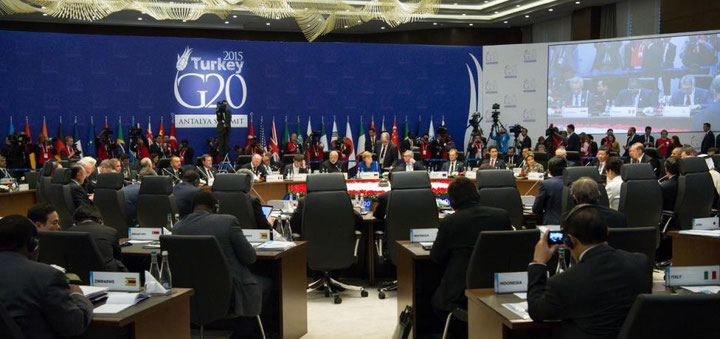 G20-topmødet- 2015 i Tyrkiet