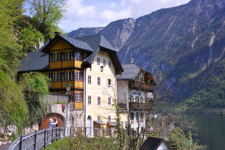 Sonnenuhr,Süduhr, Gnomon, Hallstatt, Lahn, Industriearchäologie, Welterbe, Hallstatt-Dachstein/Salzkammergut,