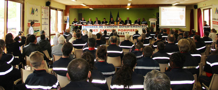 Assemblée générale de l'union départementale des sapeurs-pompiers de la Corrèze