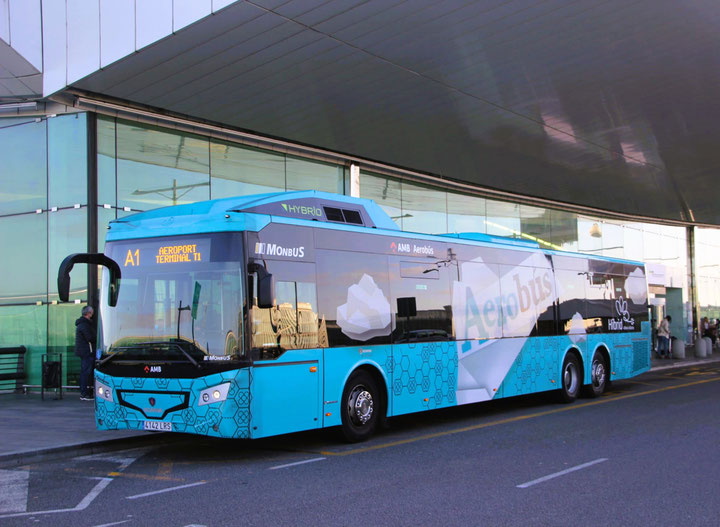Aerobus Barcelona — как добраться из аэропорта Барселоны в центр города